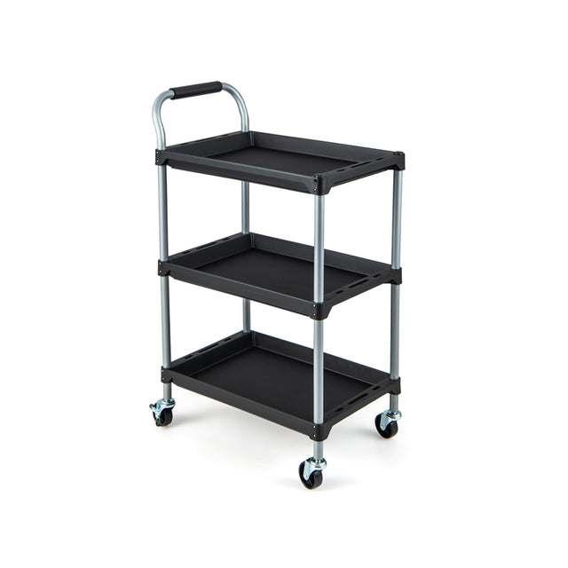 3 Layer Large Capacity Tool Cart Tool Organizer with PP Shelves