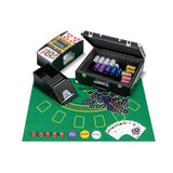 14 Gram Poker Chips 300 Pieces Casino Poker Chip Set-Black