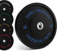 Body Revolution Olympic Bumper Plates Black 20 kg Pair