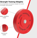 Body Revolution Olympic Bumper Plates Colour 25kg pair