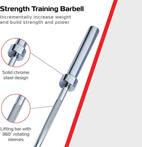 Body Revolution 4ft Barbell Bar & T-Bar Row Bundle