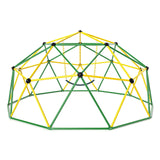 10 Feet Dome Climber with Swing and 800 Lbs Load Capacity-Green