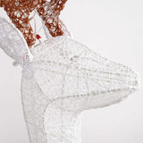 Outsunny Three-Piece LED Light Reindeer Christmas Decoration