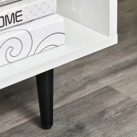 HOMCOM TV Stand Cabinet for TVs up to 60 Inches - White