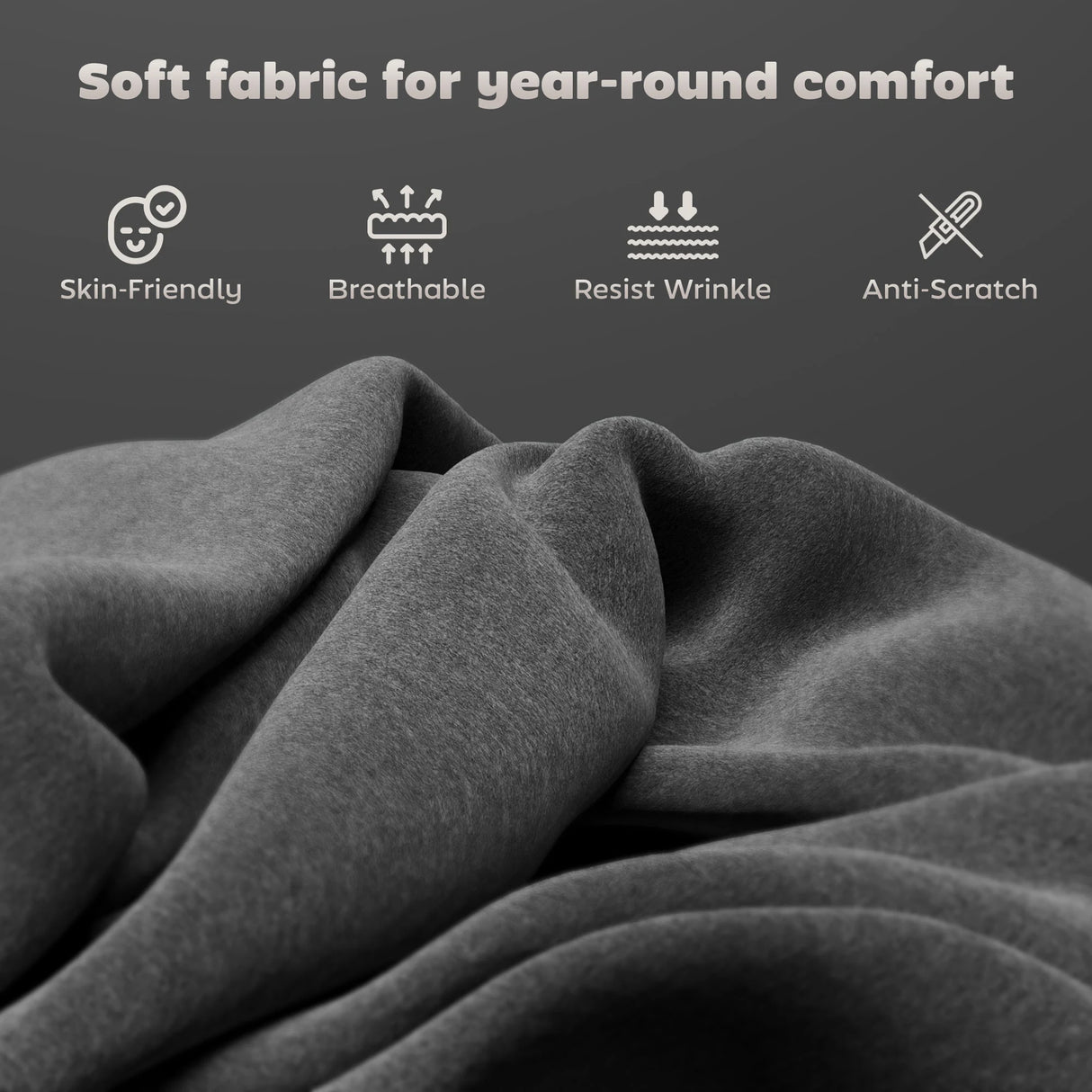 HOMCOM Velvet Dining Chairs Set of 2, Modern Armless Upholstered Kitchen Chairs with Metal Legs, Curved Back and Padded Seat, for Dining Room, Bedroom, Living Room, Grey