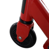 HOMCOM Street Stunt Scooter Intermediate and Beginner Freestyle Tricks Scooters For 14+ Teens Adult w/ Rear φ10cm Wheel & Brake - Red