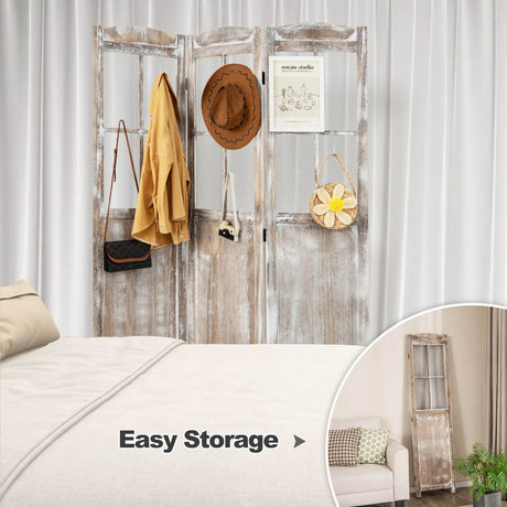 6 Feet Folding Privacy Screen
