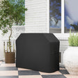 Outsunny 147 x 61cm Plastic Coated Protective Grill Cover - Black