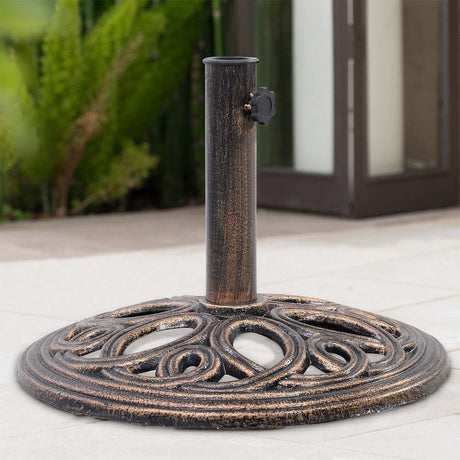 23-lbs 17 3/4 Inch Round Umbrella Base Stand