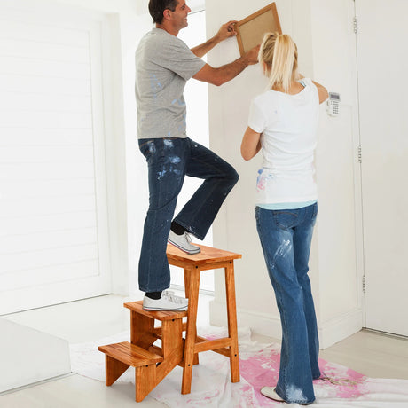 hebin 24" STEP STOOL,Product size :41*56*61CM,Carton size:70*38.5*18CM,GW:8KGS,NW:6KGS,The Max load bearin