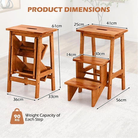 hebin 24" STEP STOOL,Product size :41*56*61CM,Carton size:70*38.5*18CM,GW:8KGS,NW:6KGS,The Max load bearin