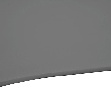 Outsunny 2.5M Garden Cantilever Parasol, Offset Roma Patio Umbrella Hanging Sun Shade Canopy Shelter with 360 Rotation and Cross Base, Dark Grey