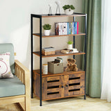 Industrial Storage Shelf with 2 Shutter Doors