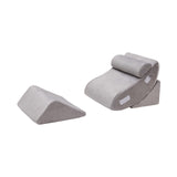 4PCS Bed Wedge Pillow Set with Washable Cover for Nap/Rest