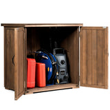 Garden Wooden Shed with Double Doors