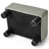 Footstool, stool, footstool, footstool, footrest, footrest, 40 x 30 x 24 cm, grey