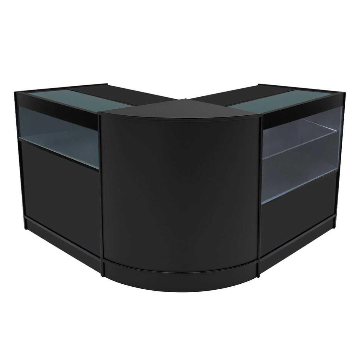 Adonis LED Shop Counter Set B900, C900 & CM60 - Black