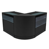 Adonis LED Shop Counter Set B900, C900 & CM60 - Black