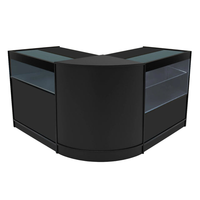 Adonis LED Shop Counter Set B900, C900 & CM60 - Black