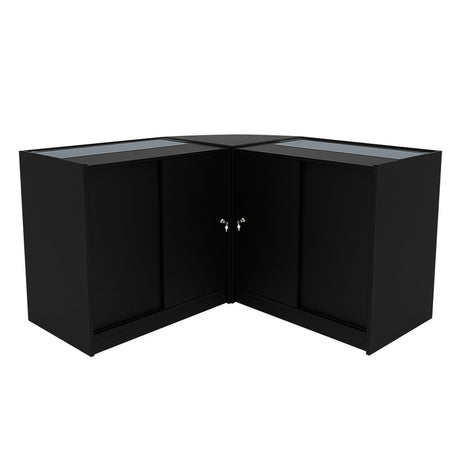 Adonis LED Shop Counter Set B900, C900 & CM60 - Black