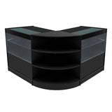 Andromeda LED Shop Counter Set LM60 & 2 x C900 - Black