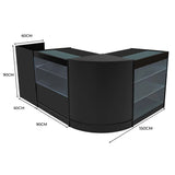 Vega LED Shop Counter Set K900, C900, TB60 & CM60 - Black