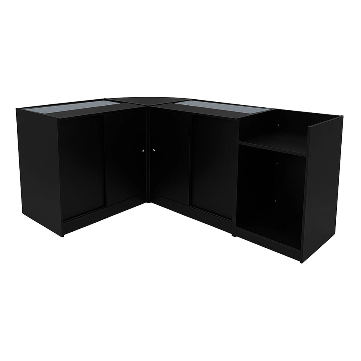 Hyperion LED Shop Counter Set K900, B900, TB60 & LM60 - Black