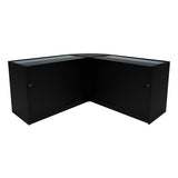 Iris LED Shop Counter Set CM60 & 2 x B1200 - Black