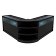 Theseus LED Shop Counter Set LM60 & 2 x B1200 - Black