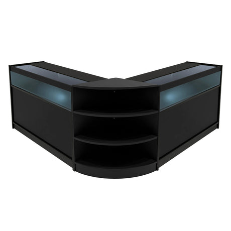 Theseus LED Shop Counter Set LM60 & 2 x B1200 - Black