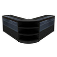 Andromeda LED Shop Counter Set LM60 & 2 x C1200 - Black