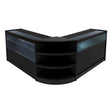 Harmonia LED Shop Counter Set B1200, C1200 & LM60 - Black