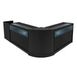 Luna LED Shop Counter Set CM60, TB60 & 2 x B1200 - Black