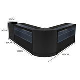 Phoenix LED Shop Counter Set CM60, TB60 & 2 x C1200 - Black