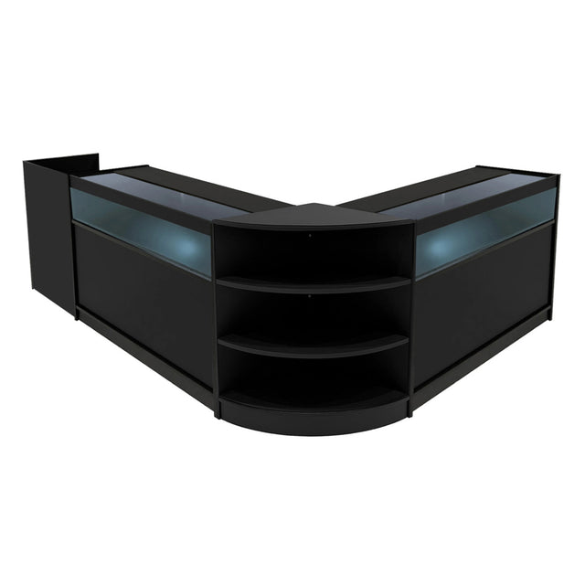 Sagittarius LED Shop Counter Set LM60, TB60 & 2 x B1200 - Black