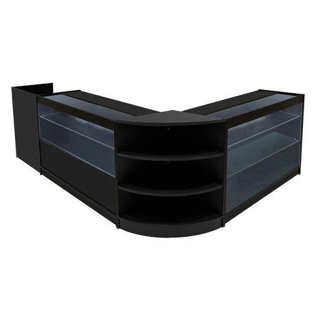 Theia LED Shop Counter Set K1200, C1200, TB60 & LM60 - Black