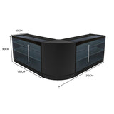 Helios LED Shop Counter Set CM60 & 2 x K1500 - Black