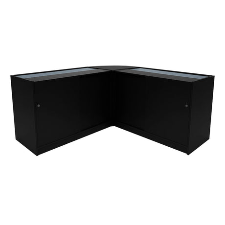 Hera LED Shop Counter Set K1500, C1500 & CM60 - Black