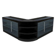 Apollo LED Shop Counter Set LM60 & 2 x K1500 - Black