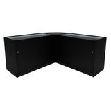 Apollo LED Shop Counter Set LM60 & 2 x K1500 - Black