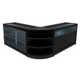 Demeter LED Shop Counter Set K1500, B1500 & LM60 - Black