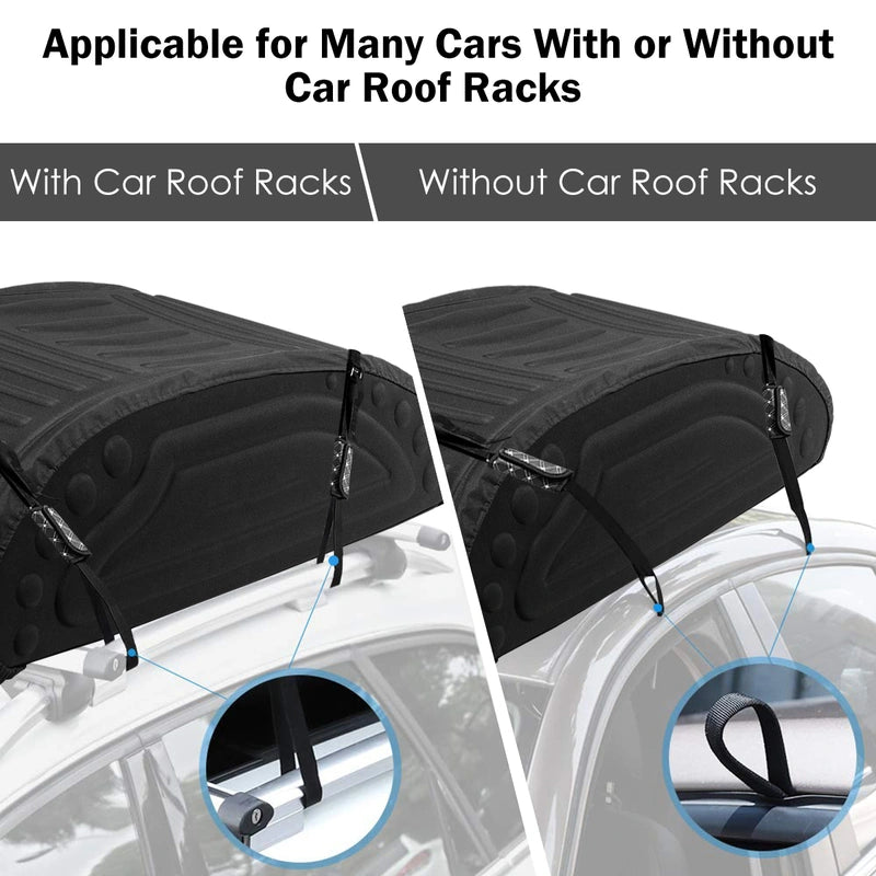 15 Cubic Feet Roof Bag Waterproof Top Cargo Carrier