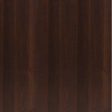 Imperial Tall Glazed 1 Door 2 Drawer Narrow Cabinet in Dark Mahogany Melamine
