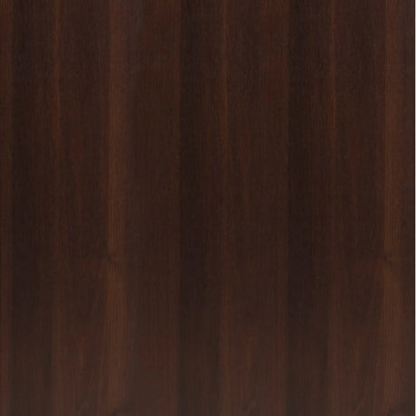 Imperial Tall Glazed 1 Door 2 Drawer Narrow Cabinet in Dark Mahogany Melamine