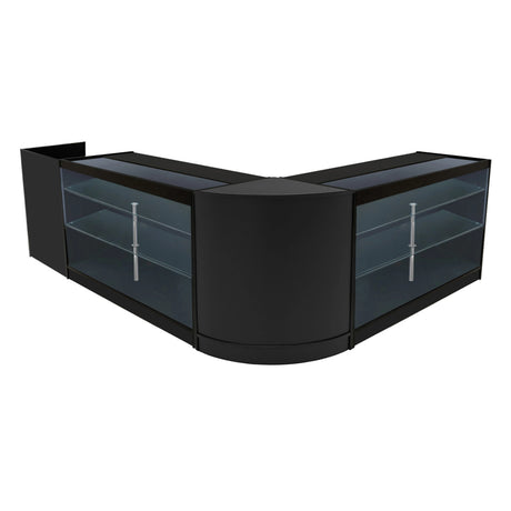 Aries LED Shop Counter Set CM60, TB60 & 2 x K1500 - Black