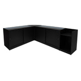 Gravity LED Shop Counter Set B1500, C1500, TB60 & CM60 - Black