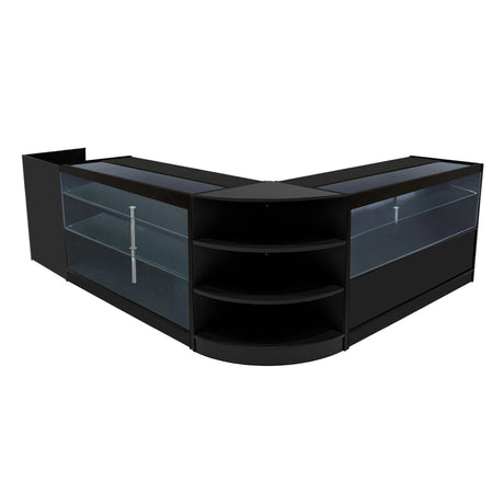 Theia LED Shop Counter Set K1500, C1500, TB60 & LM60 - Black