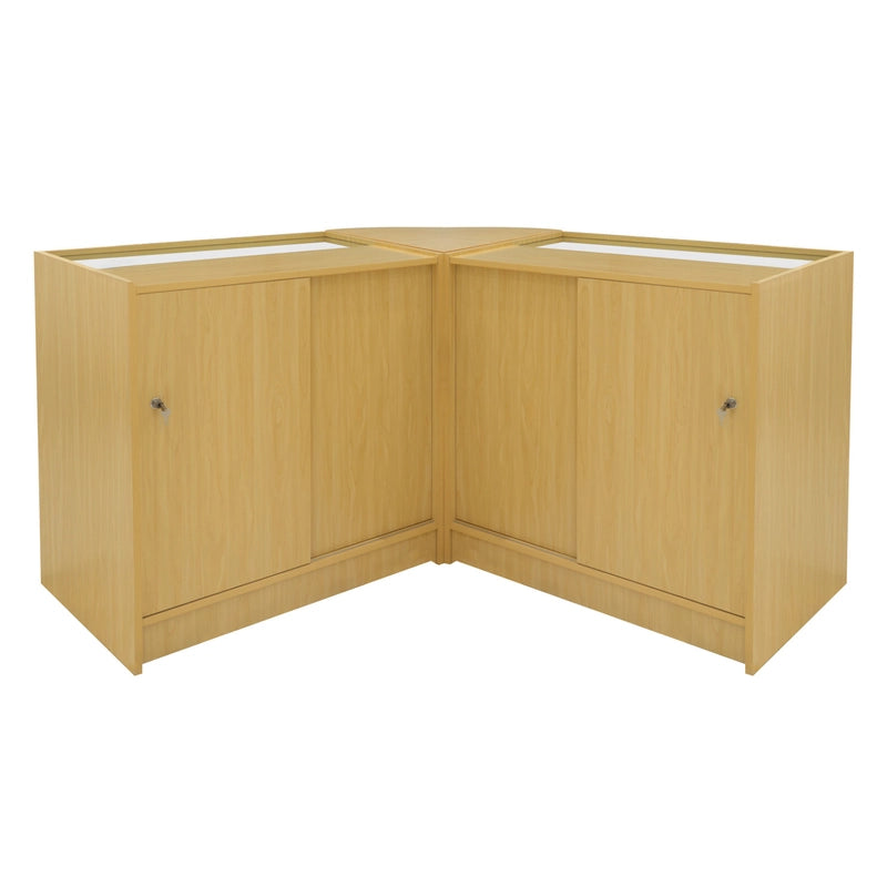 Adonis LED Shop Counter Set B900, C900 & CM60 - Maple