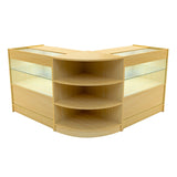 Andromeda LED Shop Counter Set LM60 & 2 x C900 - Maple