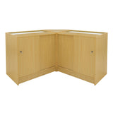 Harmonia LED Shop Counter Set B900, C900 & LM60 - Maple